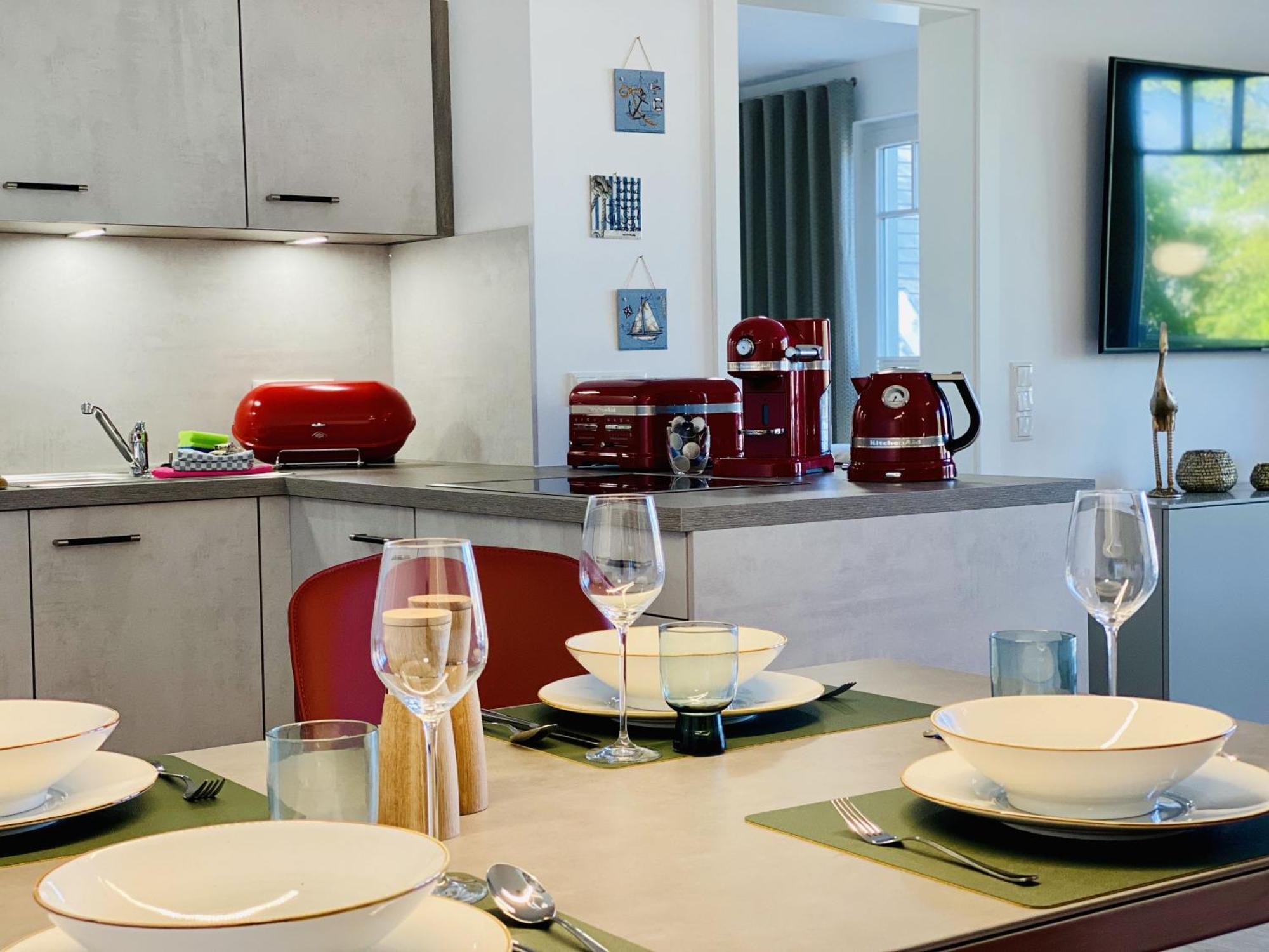 Ferienwohnung Meerzeit In Der Villa Duene 빈츠 외부 사진