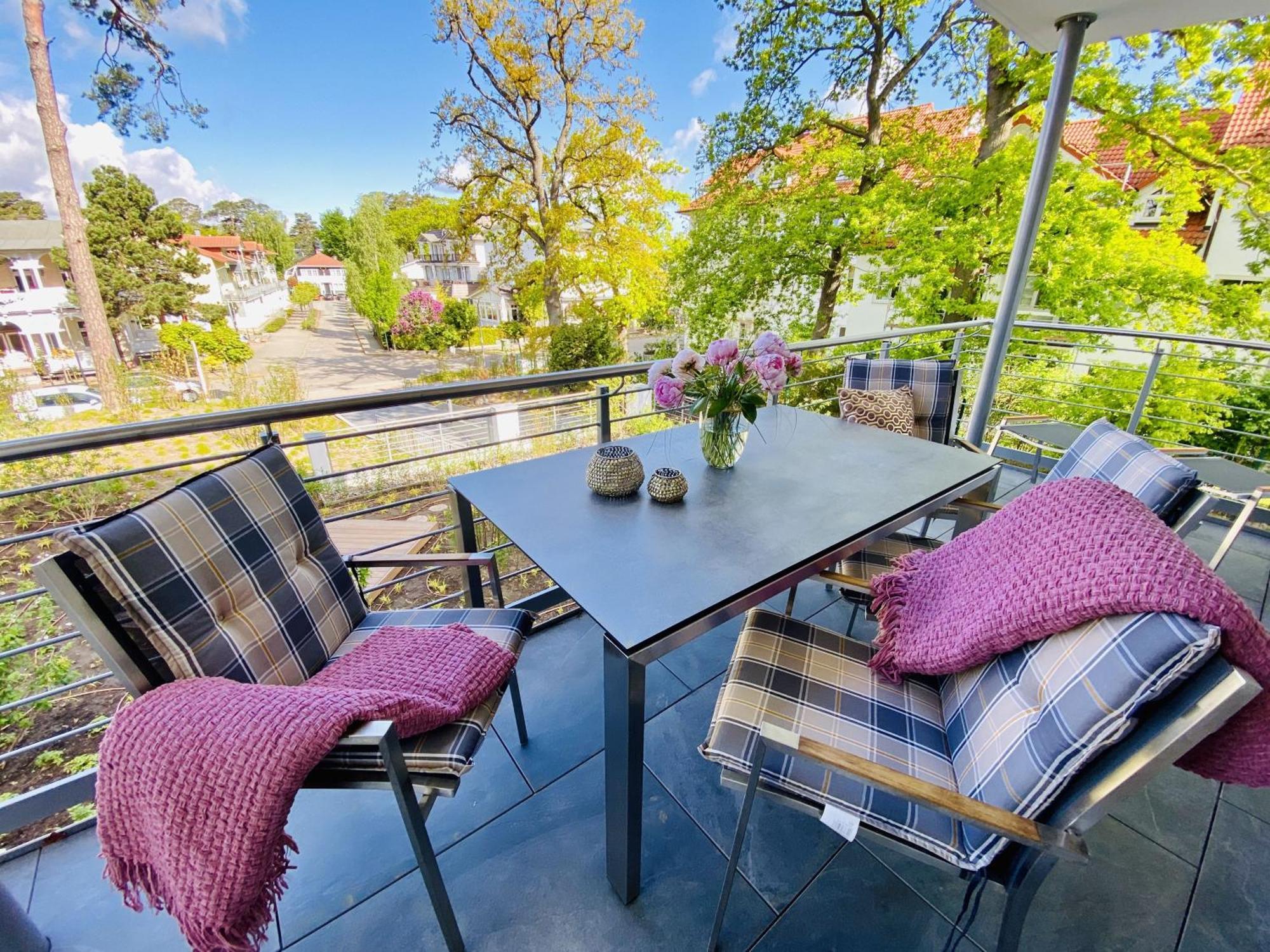 Ferienwohnung Meerzeit In Der Villa Duene 빈츠 외부 사진